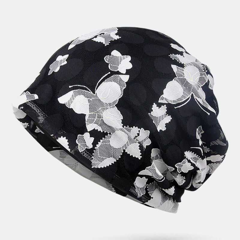 Butterfly Beanie Καπέλο Εκτύπωσης Χημειοθεραπείας Καπάκι Τουρμπάνι