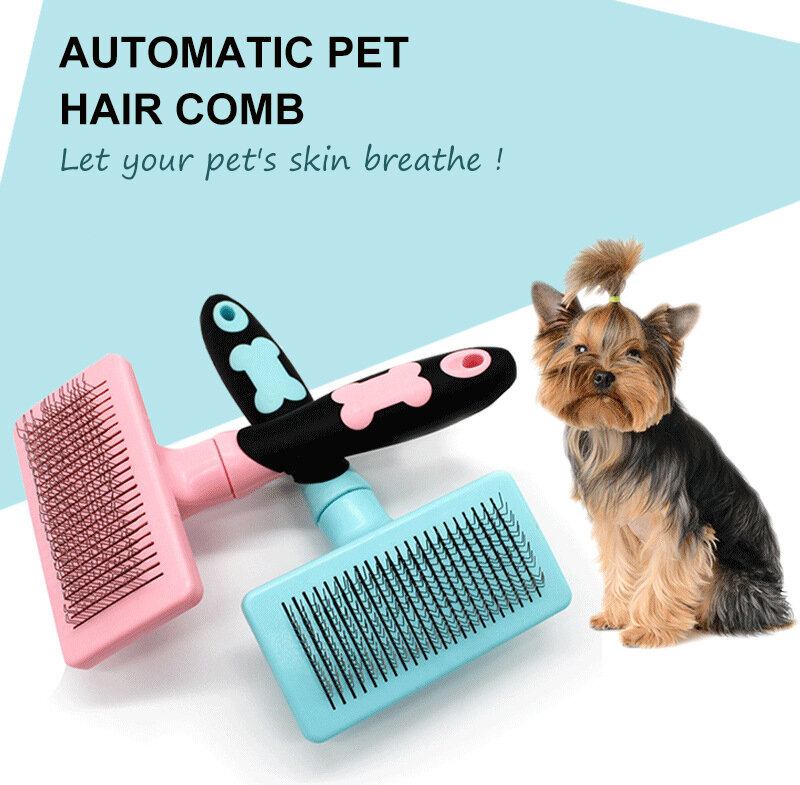 Dog Brush & Cat Brush- Slicker Pet Grooming Shedding Tools