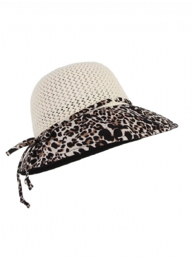 Γυναικείο Καπέλο Με Κουβά Αντηλιακό Vogue Leopard Summer Breathable Outdoor Casual Travel Sea