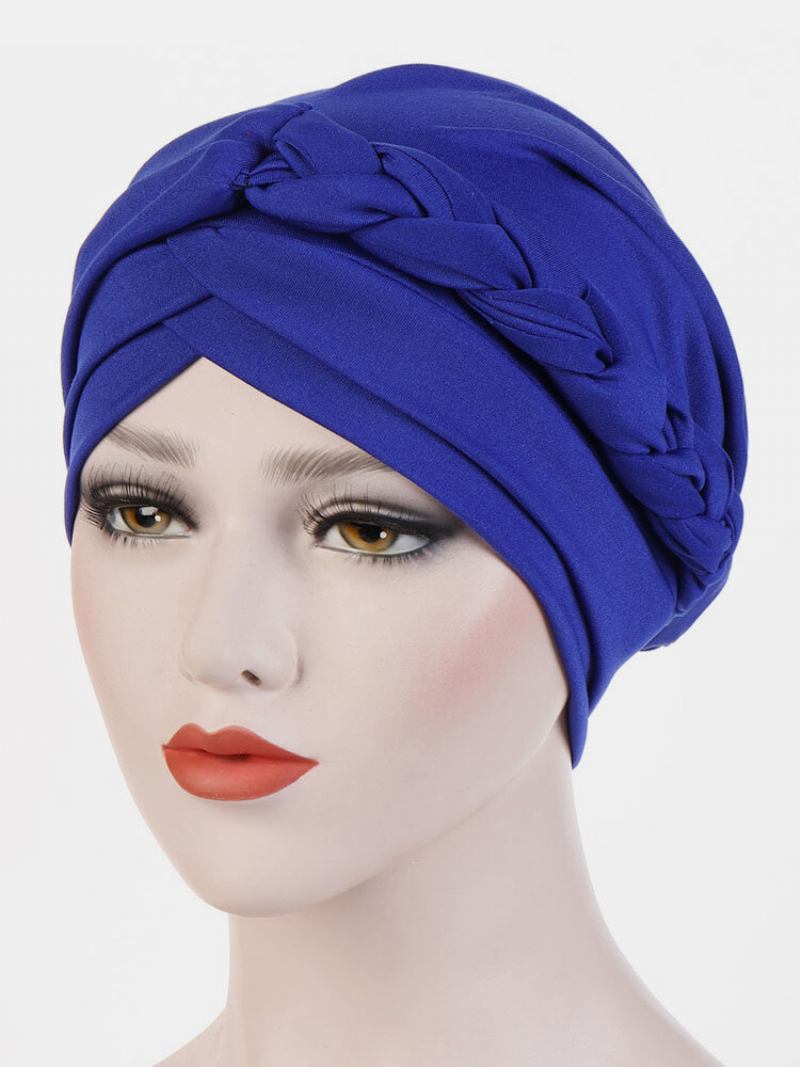 Jassy Milk Silk Μονόχρωμο Καπέλο Μπαντάνα Beanie