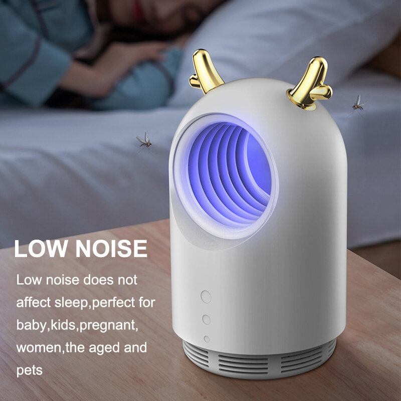 Λάμπα Uv Anti Fly Mosquito Killer Lamp Usb Electric Zapper