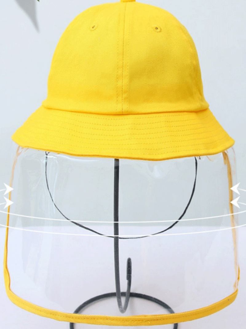 Παιδικό Καπέλο Κατά Της Ομίχλης Dustproof Bucket Yellow Για Αγόρια Και Κορίτσια Anti-dust