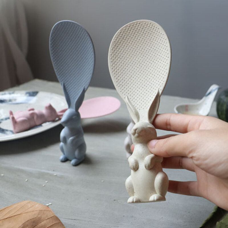 Peter Rabbit Shovel Rice Spoon Υλικό Περιβαλλοντικής Προστασίας Δημιουργικό Χαριτωμένο Κουνέλι Κουτάλι Ρυζιού