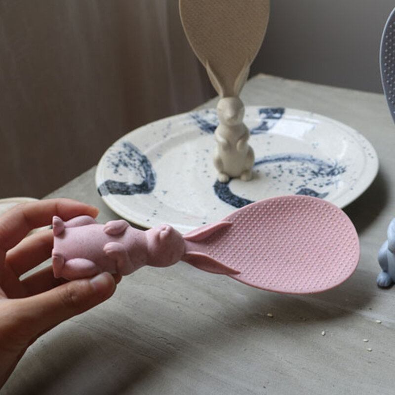 Peter Rabbit Shovel Rice Spoon Υλικό Περιβαλλοντικής Προστασίας Δημιουργικό Χαριτωμένο Κουνέλι Κουτάλι Ρυζιού