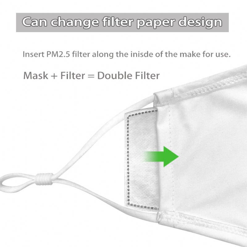 Σετ Φλάντζας 7 Τεμαχίων Daisy Pm2.5 Masks Dollar Pattern Dust Mask