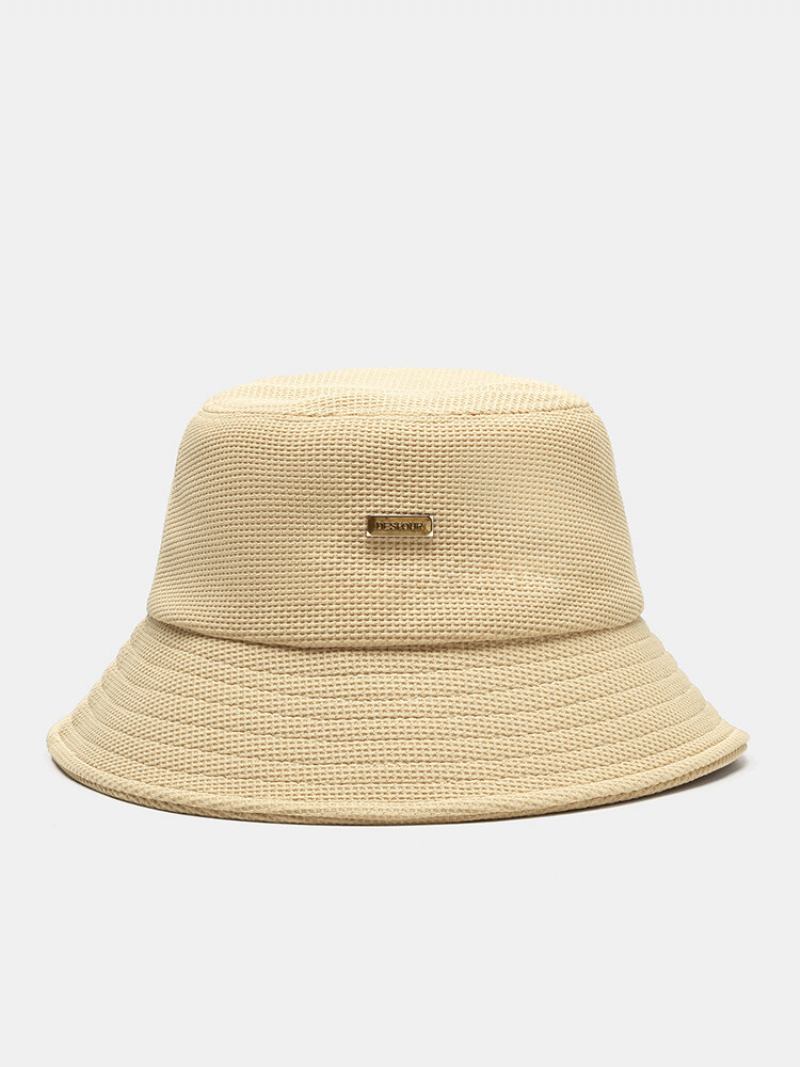 Unisex Polyester Cotton Outdoor Casual Sun Αντιηλιακό Καπέλο Anti-uv Bucket