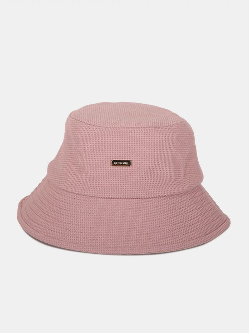 Unisex Polyester Cotton Outdoor Casual Sun Αντιηλιακό Καπέλο Anti-uv Bucket