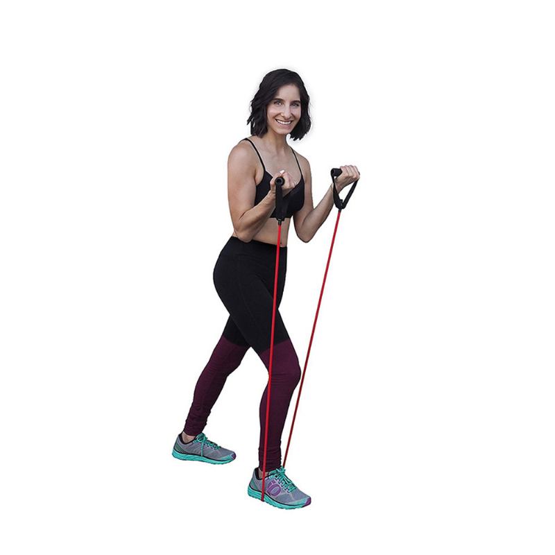 Ελαστικό Tpr Pull Rope Resistance Band Minimalist Strengthen Fitness Γυμναστικής Άσκησης Πλαστικός Σωλήνας