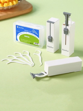 1 Φορητός Υπολογιστής Αυτόματη Θήκη Οδοντογλυφίδων Κουτί Οργάνωσης Οδοντικού Νήματος Μιας Χρήσης Για Εργαλεία Καθαρισμού Δοντιών Με Οδοντογλυφίδα