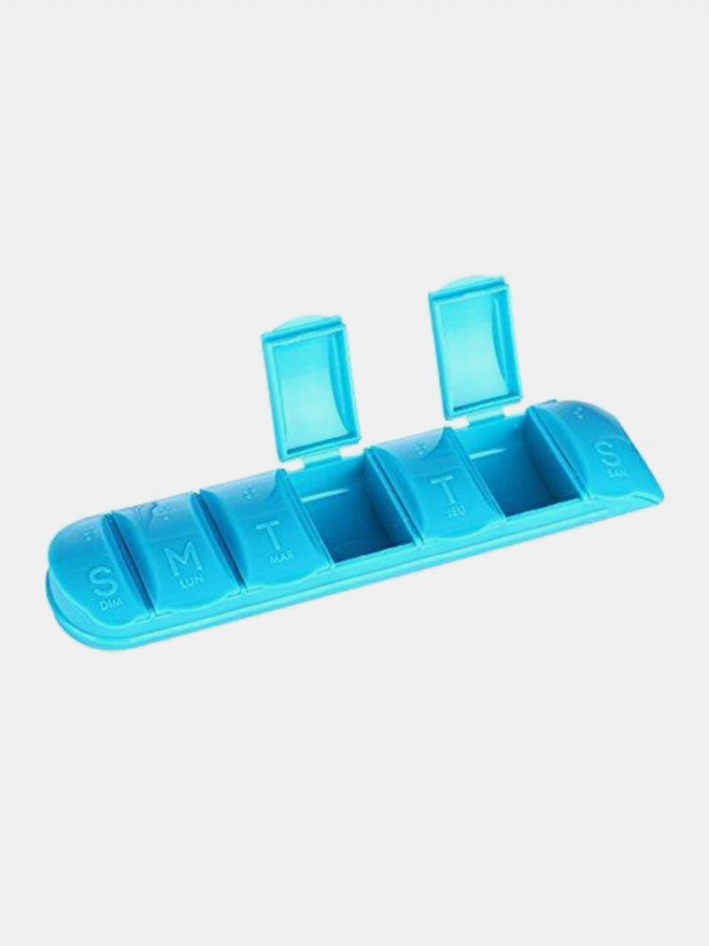 1pc 700ml Creative Multifunctional Pill Box Water Cup For Seven Days Taking Capsule Boxes