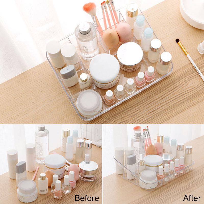 Abs Desktop Storage Box Cosmetic Finishing Box