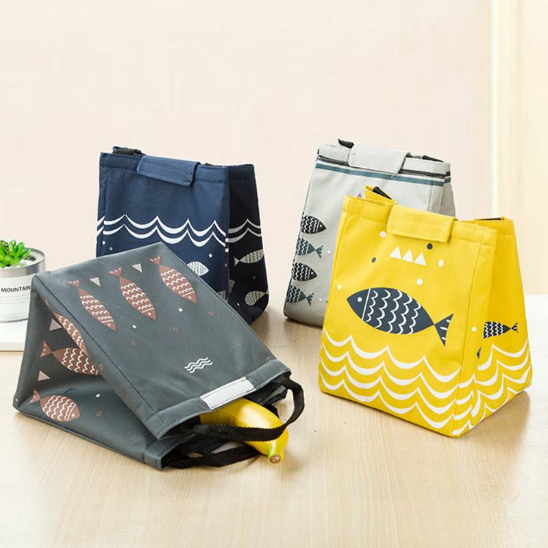 Αδιάβροχη Oxford Cloth To Bag Lunch Box Bag With Rice Bag Με Διατήρηση Θερμότητας & Μεγάλη Χωρητικότητα Για Σχολικά Ταξίδια Στη Δουλειά