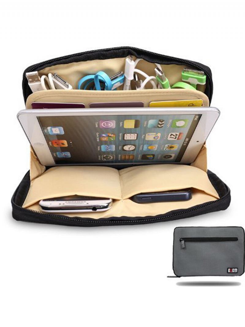 Bubm Portable Universal Electronics Storage Bag Ipad Tablet Digit Data Bag