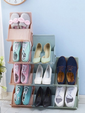 Diy Shoe Rack Holder Organizer Φορείο Ράφι Αποθήκευσης Παπουτσιών