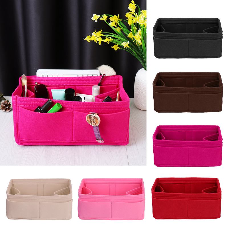 Felt Insert Organizer Τσάντα Επένδυσης Με Πολλές Τσέπες