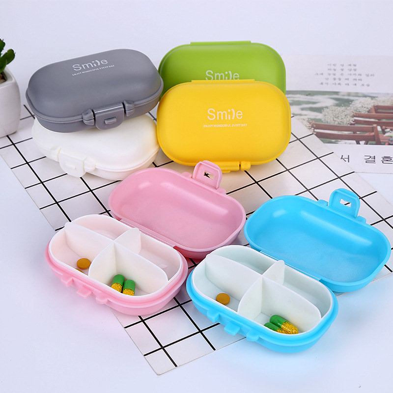 Honana Hn-pb011 4 Compartments Pill Organizer Φορητή Θήκη Χαπιών Ταξιδιού Καθημερινό Κουτί Φαρμάκου