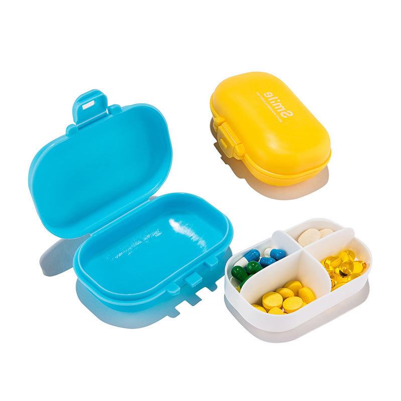 Honana Hn-pb011 4 Compartments Pill Organizer Φορητή Θήκη Χαπιών Ταξιδιού Καθημερινό Κουτί Φαρμάκου