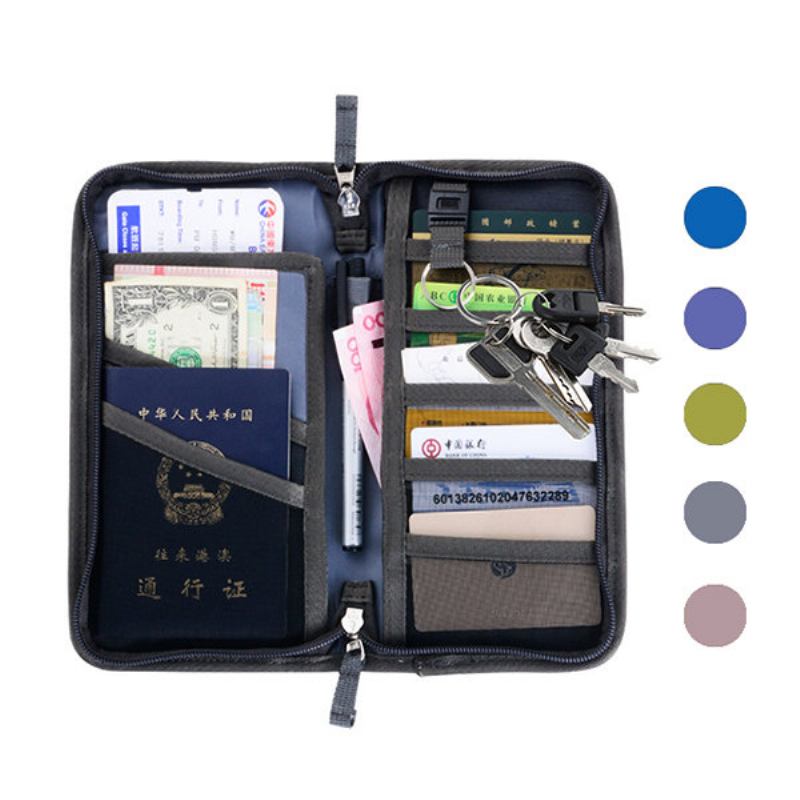 Honana Hn-pb6 Oxford Passport Holder 6 Colors Travel Wallet Οργανωτής Εισιτηρίων Πιστωτικής Κάρτας