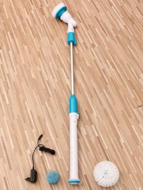 Hurricane Brush Mop Scrubber Μπανιέρα Πλακάκια Επαναφορτιζόμενη Οικιακή Συσκευή Καθαρισμού Δαπέδου Χειρός Βούρτσα Ασύρματη