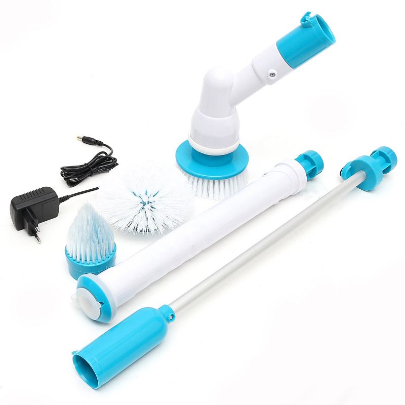 Hurricane Brush Mop Scrubber Μπανιέρα Πλακάκια Επαναφορτιζόμενη Οικιακή Συσκευή Καθαρισμού Δαπέδου Χειρός Βούρτσα Ασύρματη