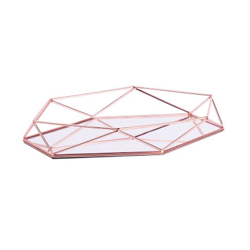 Iron Wire Art Storage Box Ακρυλικό Καλάθι Αποθήκευσης Καλλυντικά Κοσμήματα Κουτί Παιχνιδιών