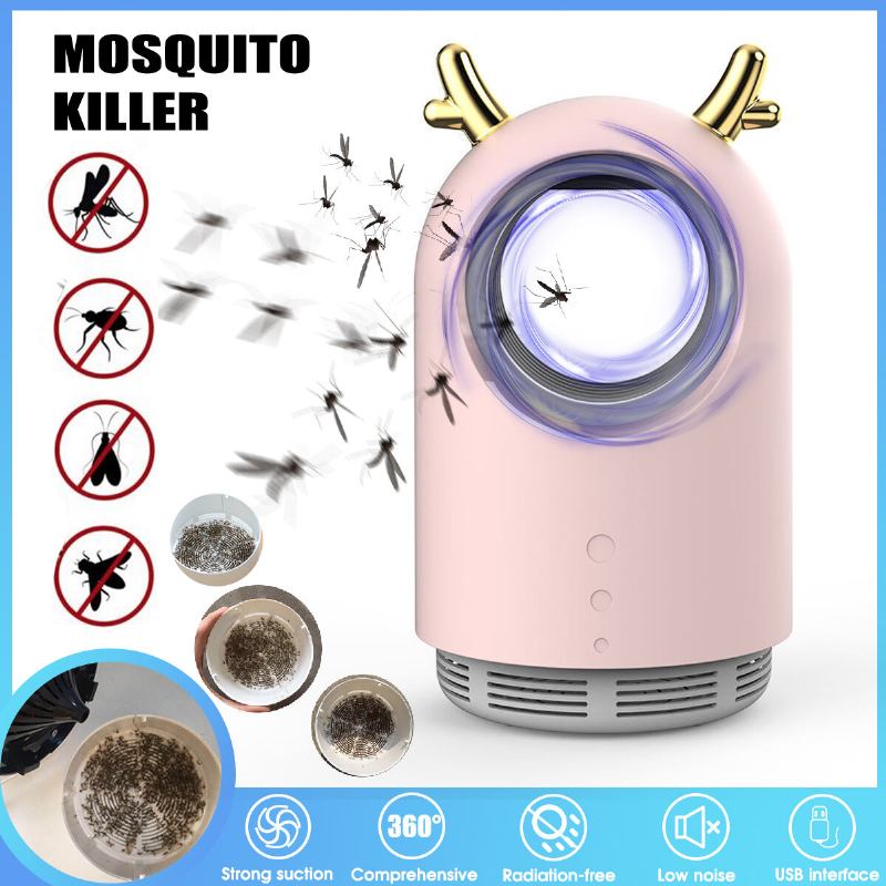 Λάμπα Uv Anti Fly Mosquito Killer Lamp Usb Electric Zapper