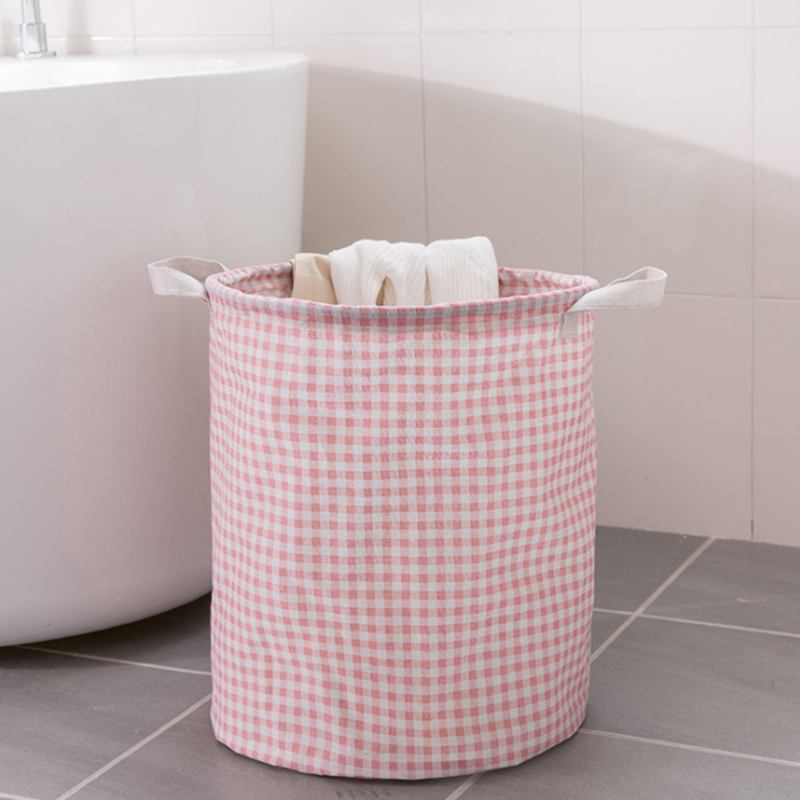 Laundry Organizer Βαμβακερά Και Λευκά Ρούχα Που Πλένονται Ή Καλάθι Αποθήκευσης Παιχνιδιών Δοχείο Αδιάβροχο Μεγάλου Μεγέθους Κουβάς Ρούχων