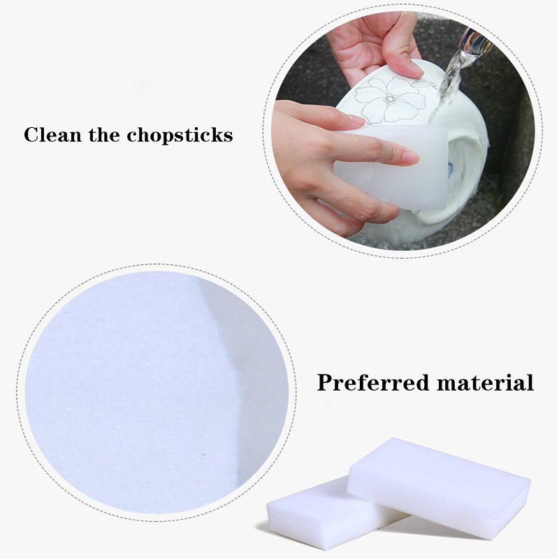 Magic Eraser Cleaning Pads Πανάκια Καθαρισμού Μπάνιου Σφουγγάρι Μελαμίνης Cleaner