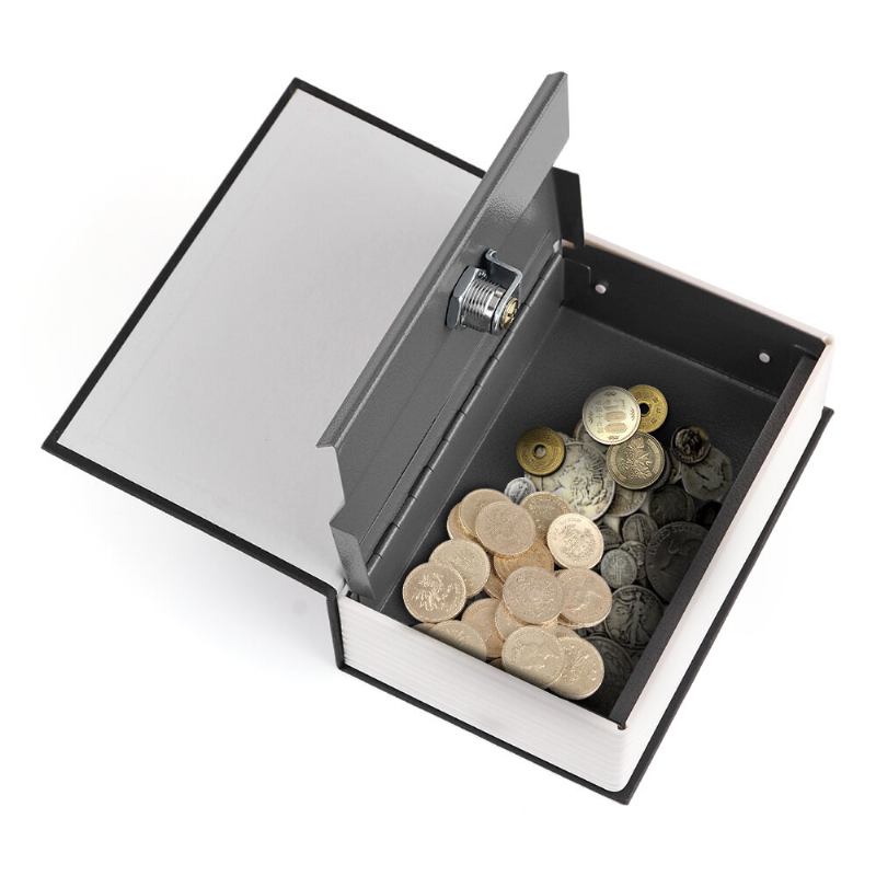 Metal Steel Cash Secure Hidden English Dictionary Money Box Βιβλία Αποθήκευσης Νομισμάτων Secret Piggy Bank