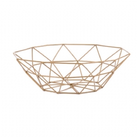 Μεταλλικό Καλάθι Αποθήκευσης Φρούτων Iron Fruit Bowl Nordic Home Storage Products Σνακ Οικιακής Οργάνωσης