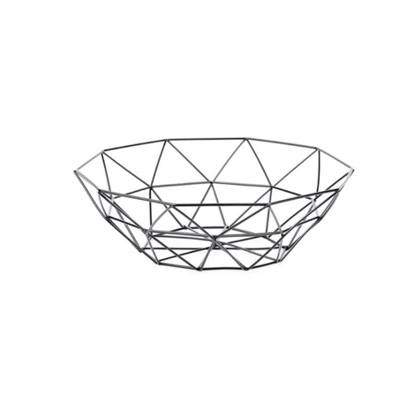 Μεταλλικό Καλάθι Αποθήκευσης Φρούτων Iron Fruit Bowl Nordic Home Storage Products Σνακ Οικιακής Οργάνωσης