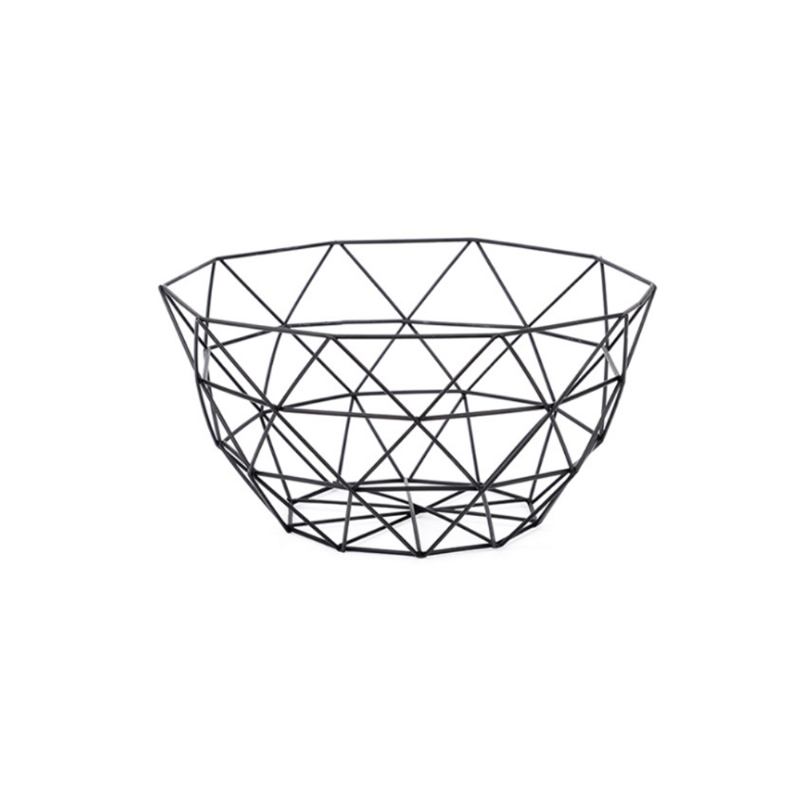 Μεταλλικό Καλάθι Αποθήκευσης Φρούτων Iron Fruit Bowl Nordic Home Storage Products Σνακ Οικιακής Οργάνωσης