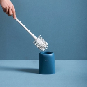 Nordic No Corner Toilet Brush Free Punching With Tpr Soft Head