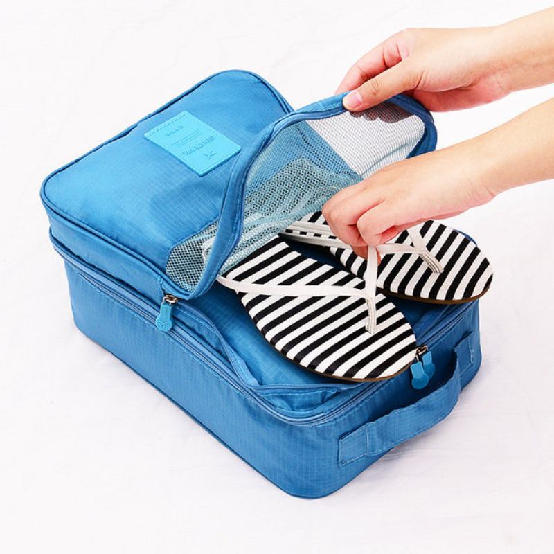 Nylon Shoe Bag Bag Storage Shoes Travel Bag Portable Bag