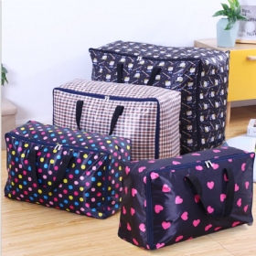 Oxford Moval Bag Thicken Washable Quilt Storage Bag And Clothes Υφασμάτινη Τσάντα Αποθήκευσης