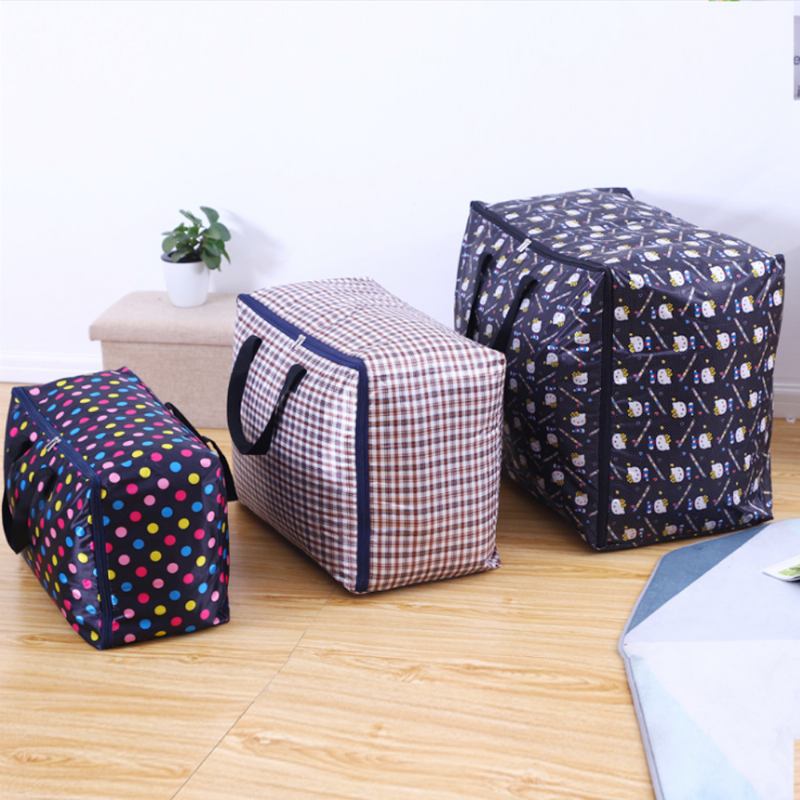 Oxford Moval Bag Thicken Washable Quilt Storage Bag And Clothes Υφασμάτινη Τσάντα Αποθήκευσης