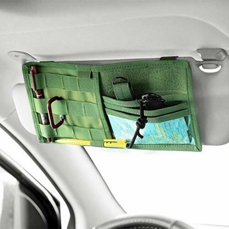 Πολυλειτουργική Τσάντα Αποθήκευσης Sun Visor Car Nylon Material Αυτοκινήτου Αναλώσιμα