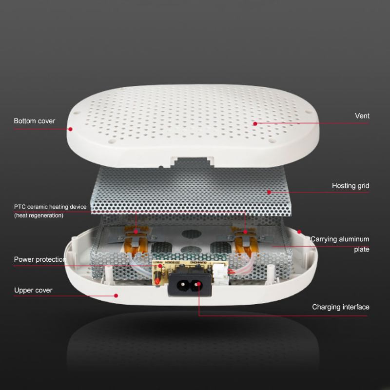 Regenerative Desiccant Electronic Moisture Absorber Drying Box Δοχείο Silica Gel Με Πλαστικό Μπουκάλι Για Αφύγρανση Ντουλάπας