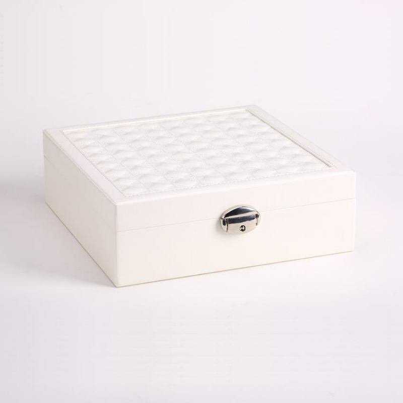 Ρολόι Jewelry Diamond Necklace Box Storage Container Case With Mirror