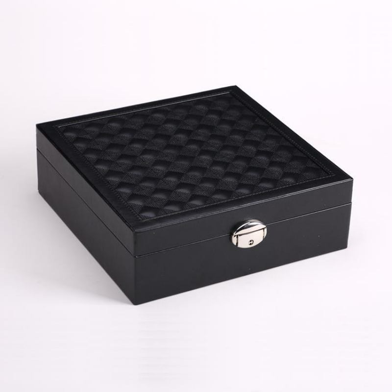 Ρολόι Jewelry Diamond Necklace Box Storage Container Case With Mirror