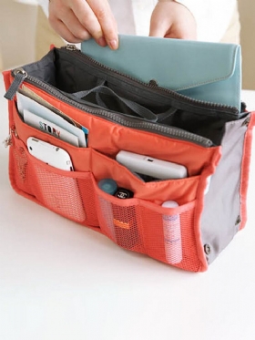 Saiclehome Home Μεγάλης Χωρητικότητας Travel Organizer Τσάντα Αποθήκευσης Φορητή Καλλυντικών Θήκη Μακιγιάζ