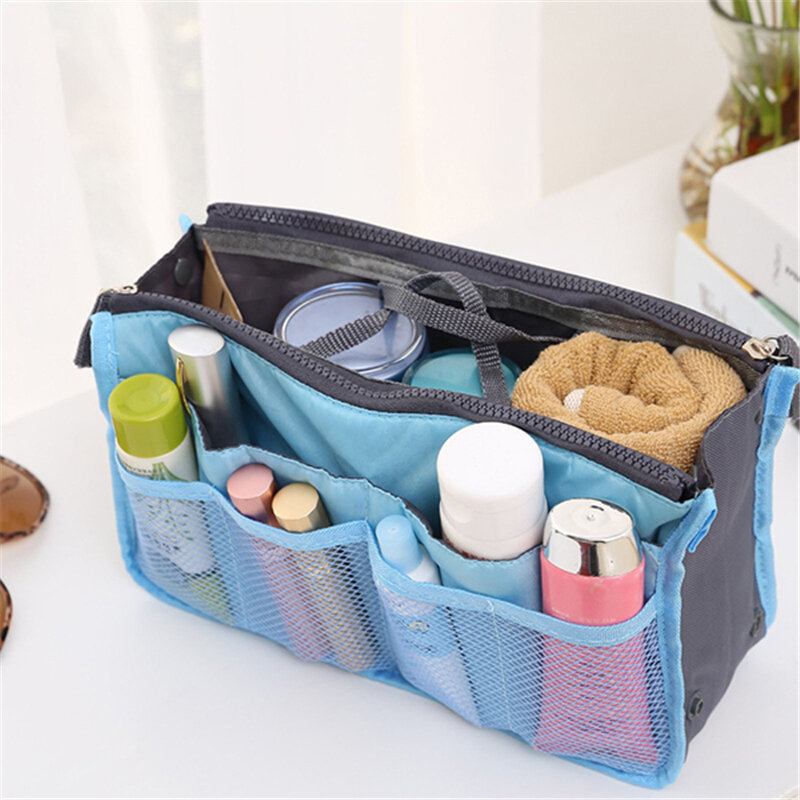 Saiclehome Home Μεγάλης Χωρητικότητας Travel Organizer Τσάντα Αποθήκευσης Φορητή Καλλυντικών Θήκη Μακιγιάζ