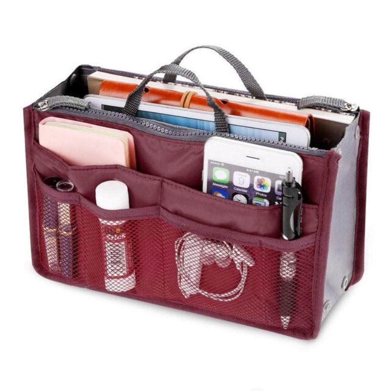 Saiclehome Home Μεγάλης Χωρητικότητας Travel Organizer Τσάντα Αποθήκευσης Φορητή Καλλυντικών Θήκη Μακιγιάζ