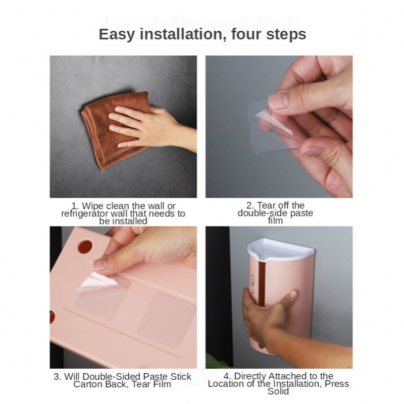 Storage-rack Paper-dispenser Tissue Roll-holder Κουζίνα-film Επιτοίχια Πολυλειτουργική