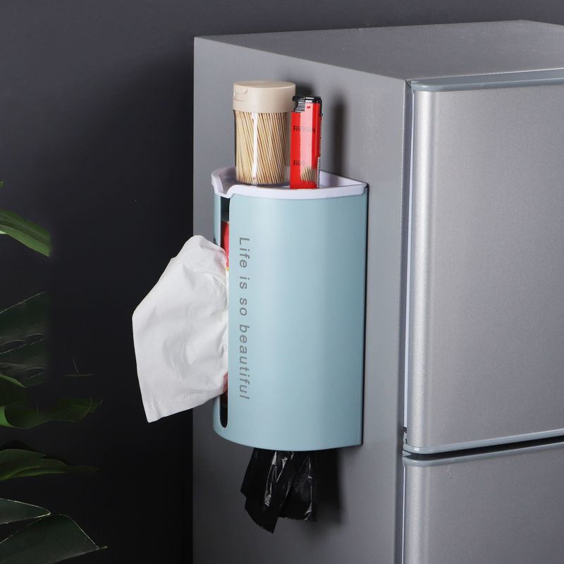 Storage-rack Paper-dispenser Tissue Roll-holder Κουζίνα-film Επιτοίχια Πολυλειτουργική