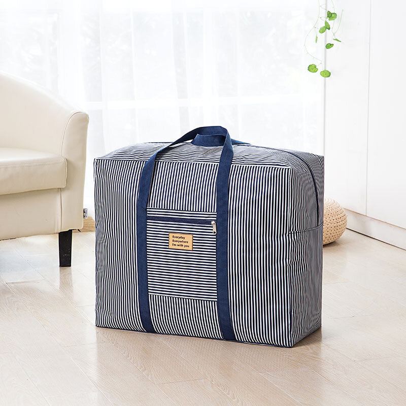 Thicken Large Quilt Bag Oxford Cloth Storage Bag Bag Bagage Bag Clothing Travel Moving Ταξινόμηση