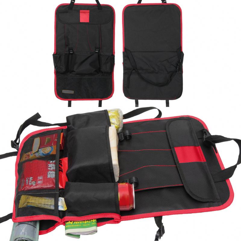 Θήκη Auto Back Seat Car Organizer Τσάντα Πολλαπλών Τσέπης Κρεμαστό Τσαντάκι Αποθήκευσης