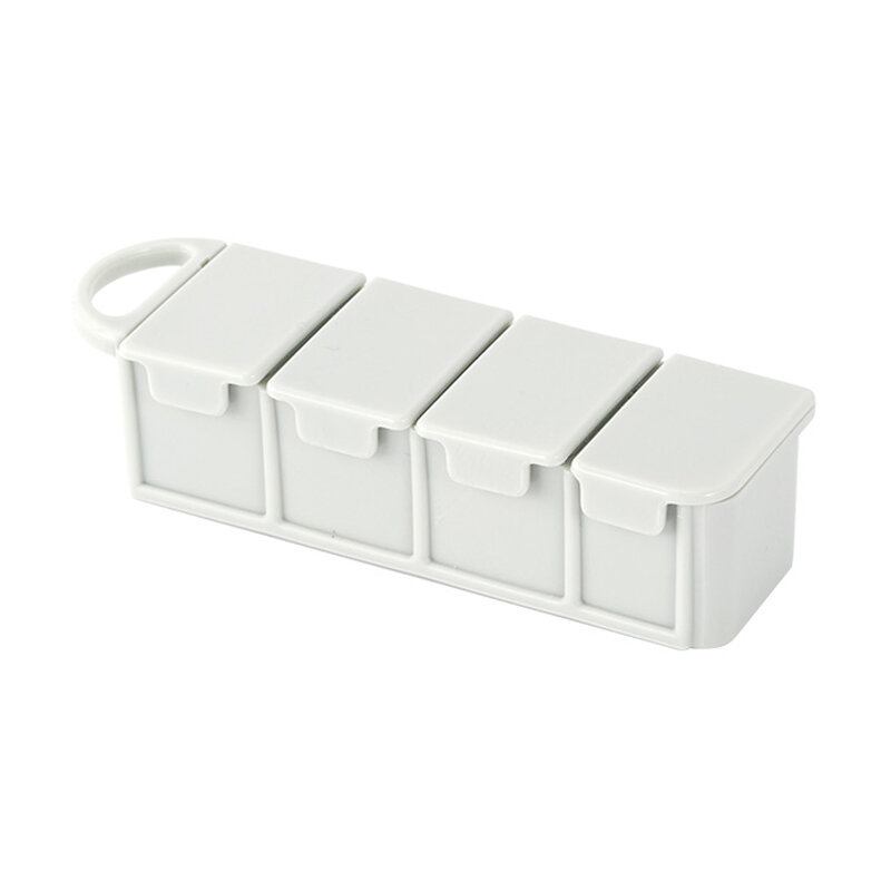 Travel Portable Pill Case 4-slots Box Organizer Αποθήκευσης Tablet