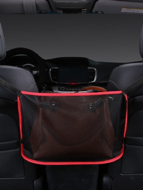Τσάντα Αποθήκευσης Αυτοκινήτου Διχτυωτή Θήκη Τσάντας Τσέπης Πλάτη Καθίσματος Πτυσσόμενη