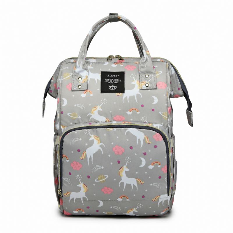 Τσάντα Πλάτης Unicorn Mummy Bag Μόδας Μεγάλης Χωρητικότητας